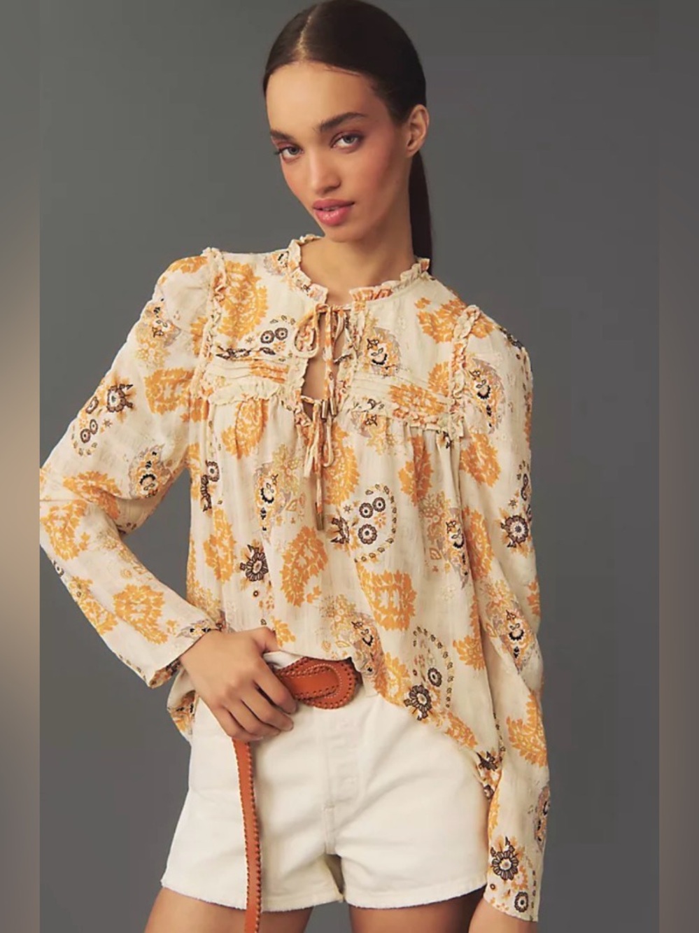 Anthropologie Bishop & Young Sydney Blouse Size M